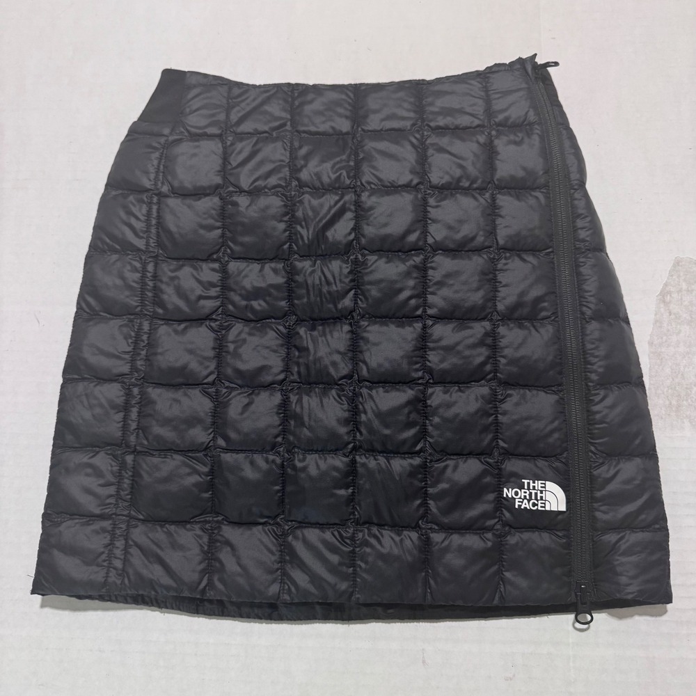 The North Face Womens ThermoBall Eco Insulated Quilted Mini Skirt Black XS